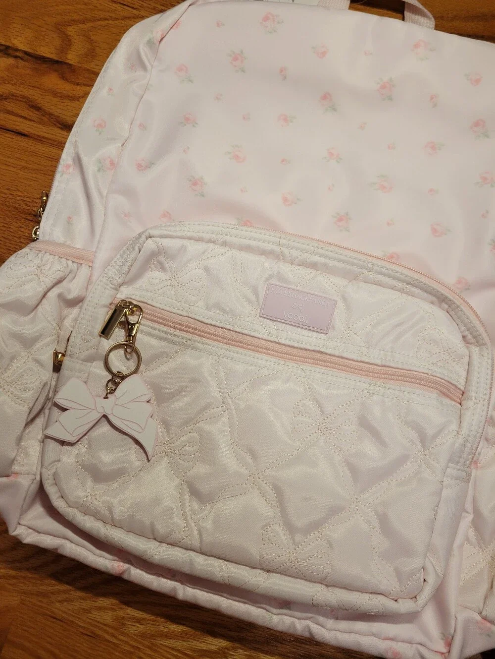 NWT LoveShackFancy x Target Yoobi Backpack- Blooming Heirloom Ditsy Ballet Bloom